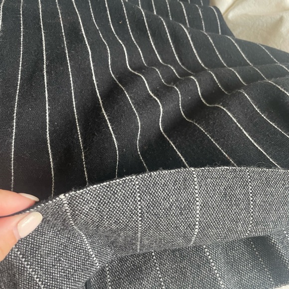 Zara Striped Skater Skirt - Picture 9 of 10